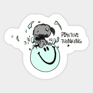 Positive Thinking Sticker